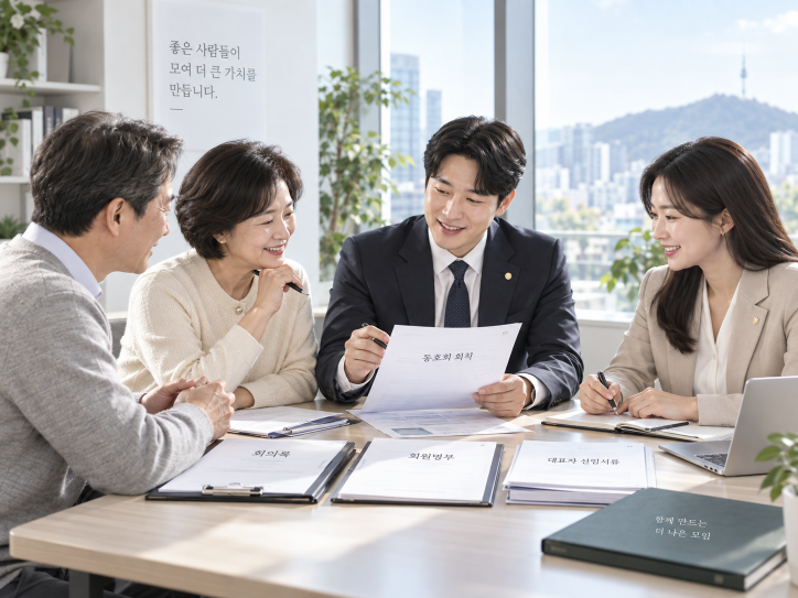 법인으로 보는 단체 요건과 조직규정 재산관리 구조를 검토하는 한국인 전문가