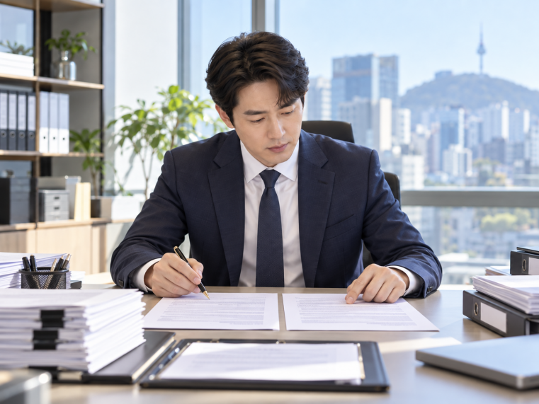 원본과 사본의 내용을 비교 확인하는 행정사