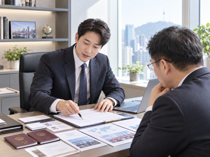 C-3-4 단기상용 기업초청 비자 상담
