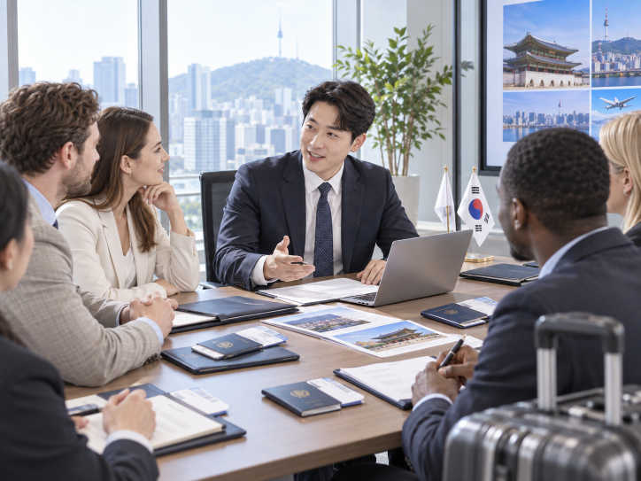 기업 행사 외국인 단체초청 비자 업무