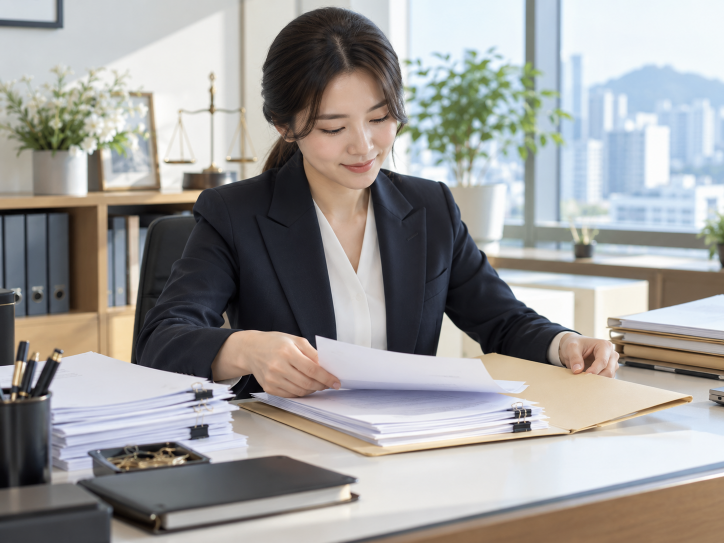 원본 사본 제출서류 정리