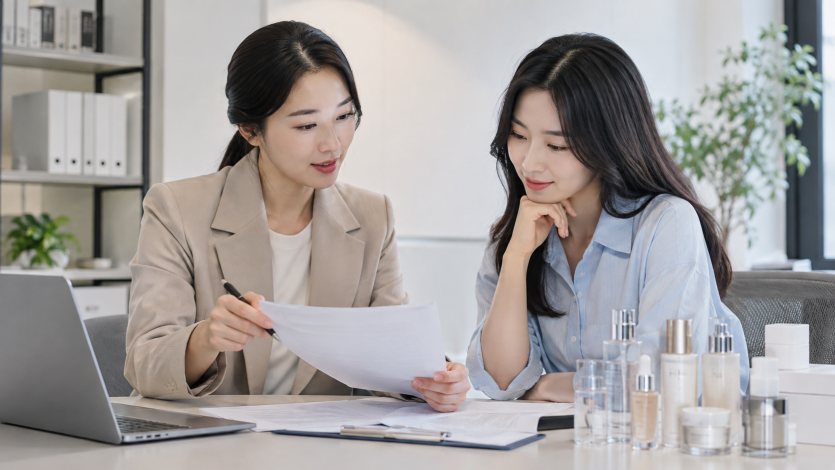 화장품책임판매업 등록 절차