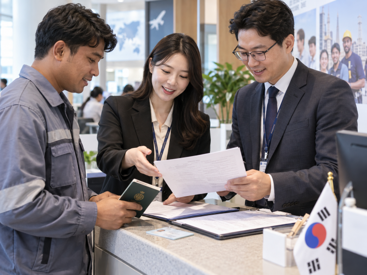 E-9 사업장 변경 및 체류관리