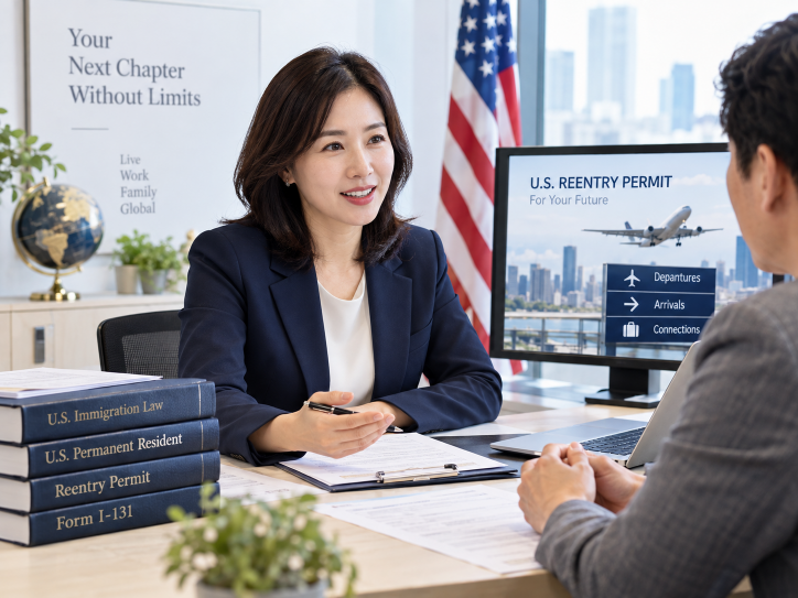 미국 체류 중 Form I-131 리엔트리 퍼밋 신청 준비