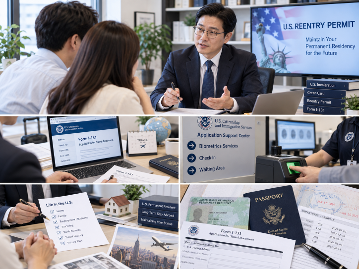 USCIS ASC 리엔트리 퍼밋 생체정보 일정 검토