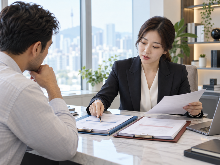 기존회사 신규회사 서류 비교 검토