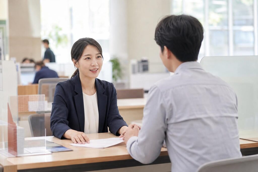 사단법인 주무관청과 목적사업 소관 여부를 사전 상담하는 장면